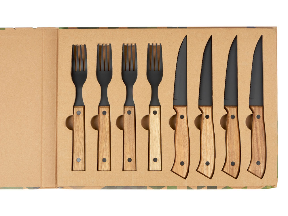 Набор приборов для стейка Remy с логотипом Tour de Grass | Print Logo