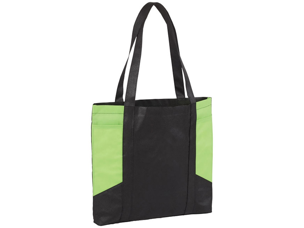 Сумка с цветными панелями, 100 г/м2 с логотипом  | Print Logo