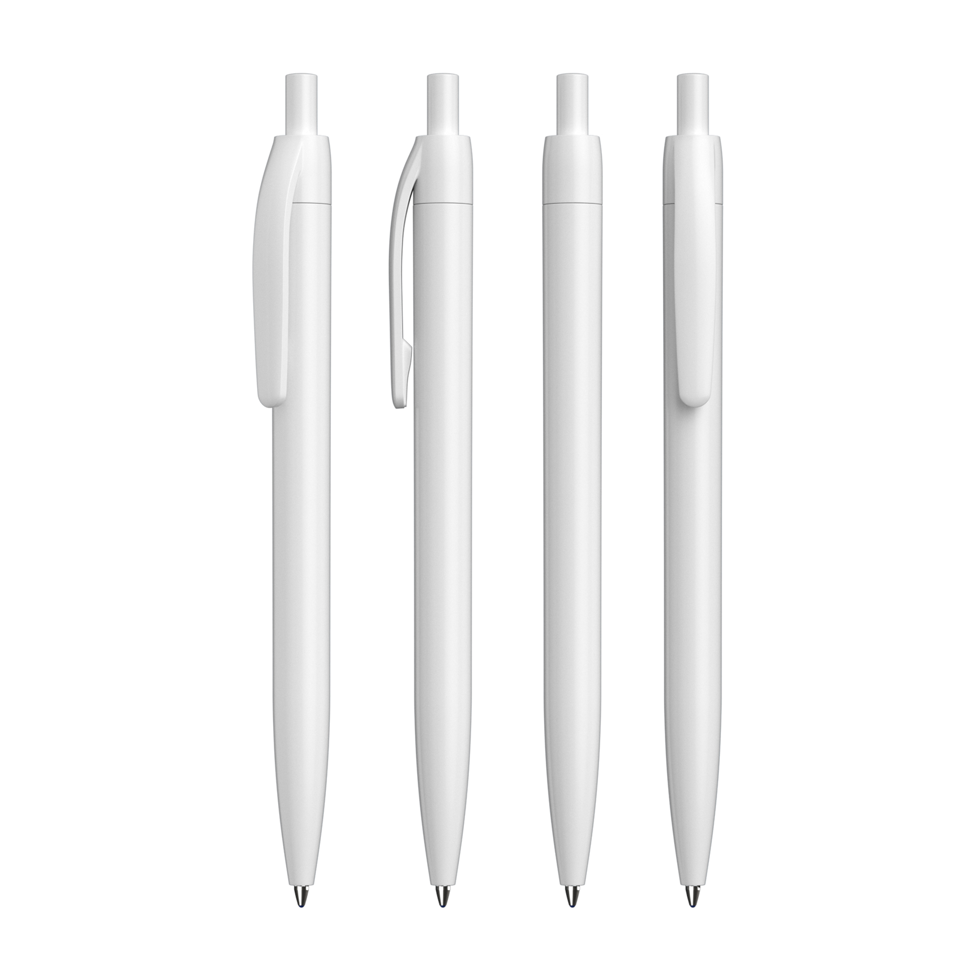 Ручка шариковая "Phil" из антибактериального пластика, черный