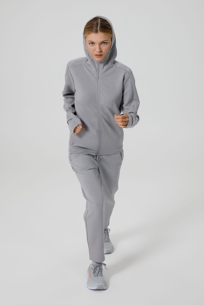 Куртка с капюшоном унисекс Begi, серая, размер L