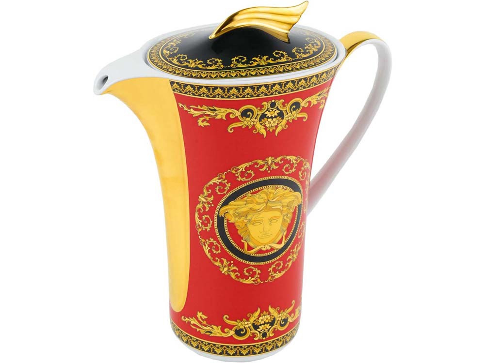 Кофейник Medusa с логотипом Versace | Print Logo