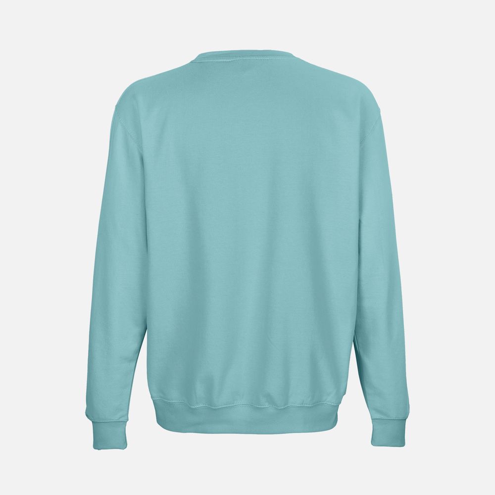 Свитшот унисекс Columbia, голубой (морская волна), размер 3XL