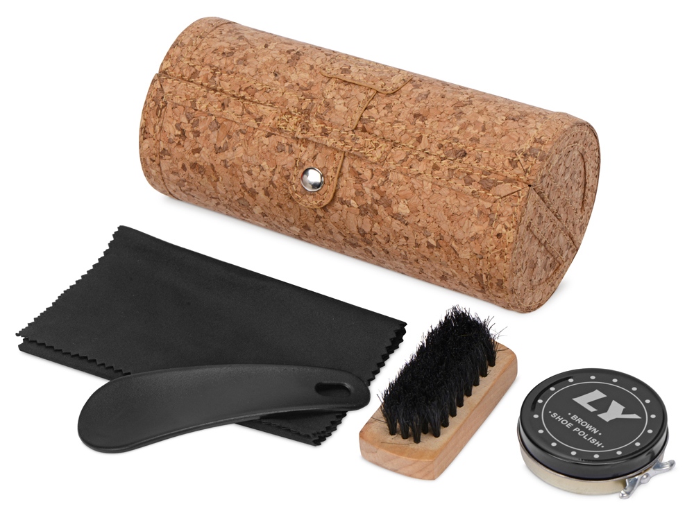 Набор для ухода за обувью Shining shoes с логотипом  | Print Logo