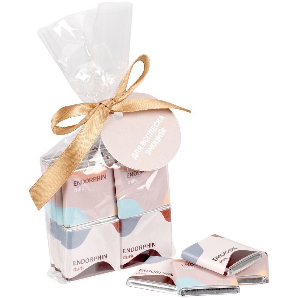 Набор шоколада Endorphin с логотипом сделано в России | Print Logo