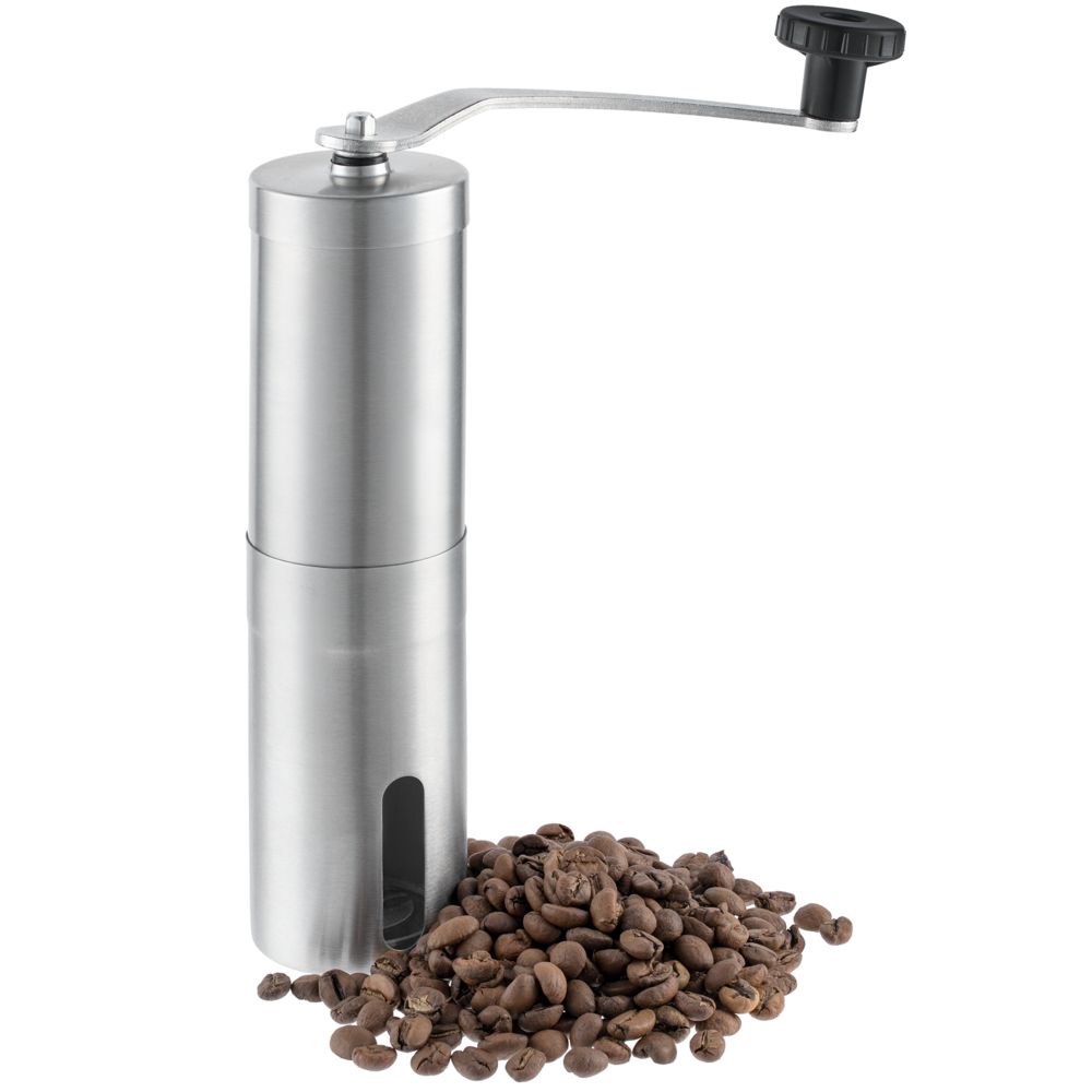 Кофемолка ручная Malena — пример нанесения логотипа (Molti) | Print Logo