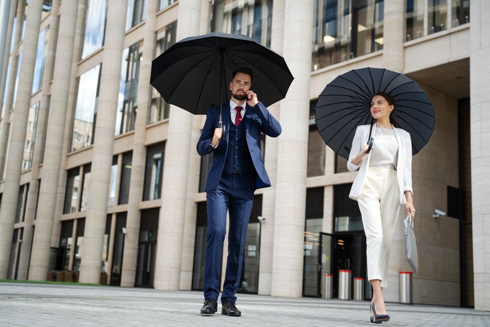 Зонт-трость Lui фото на сайте Print Logo.