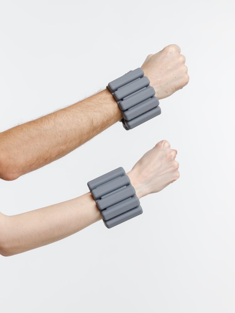 Силиконовые утяжелители Hard Work — пример нанесения логотипа (Hard Work) | Print Logo