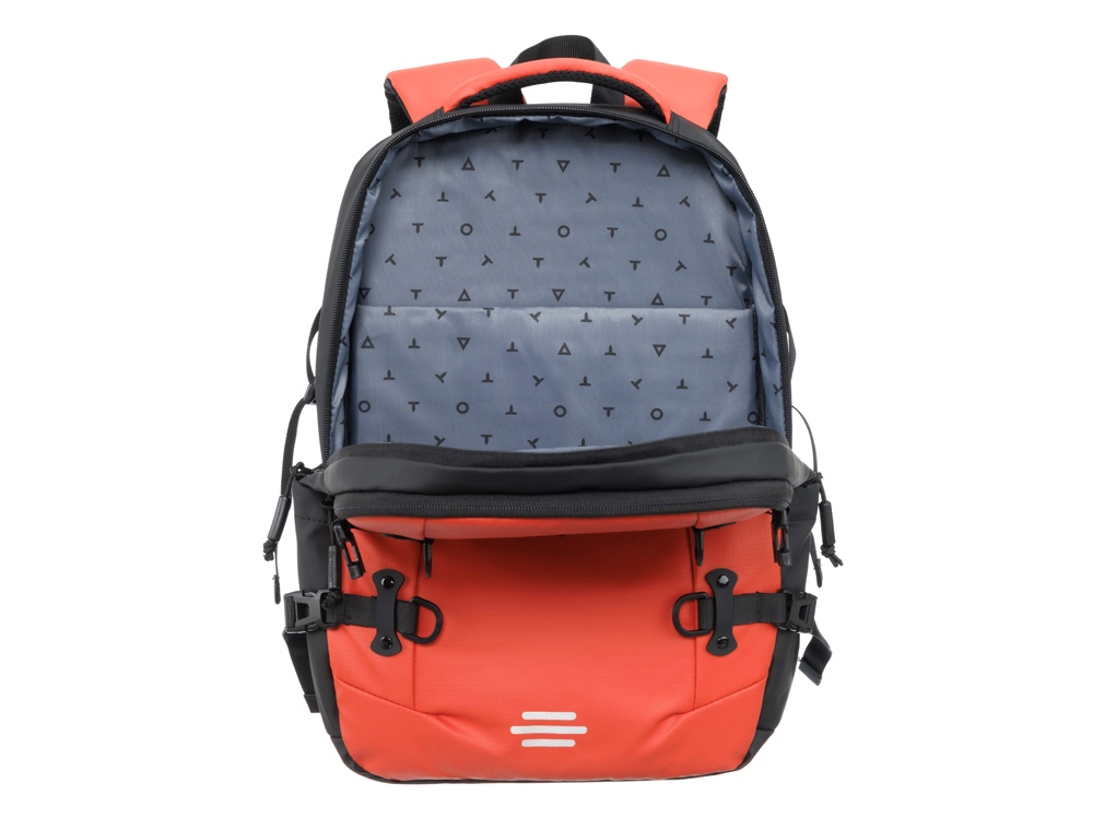 Рюкзак спортивный TORBER ЭКСТРИМ 18, оранжевый/чёрный, 31 х 12 х 46 см, 17л