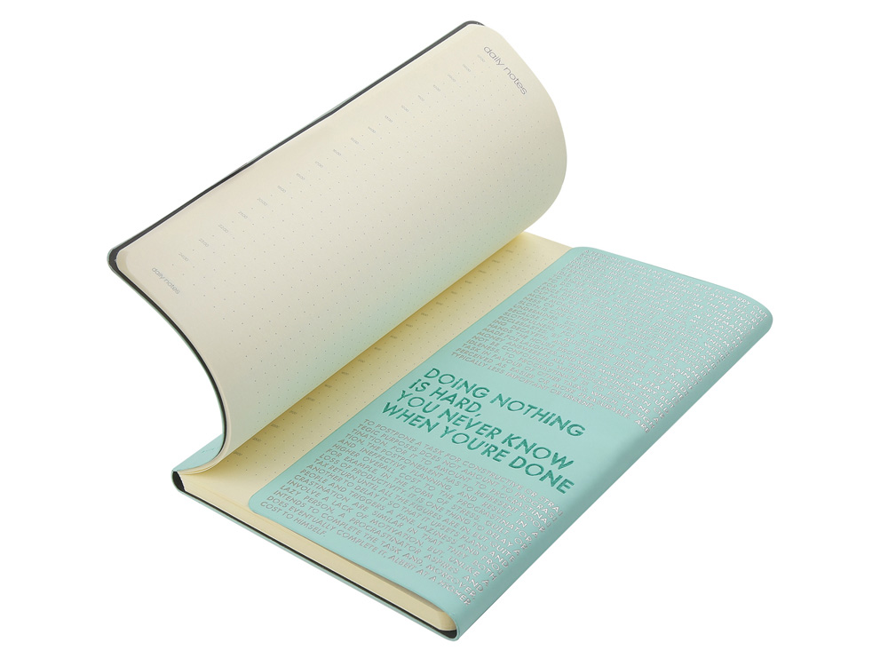 Ежедневник недатированный А5 Bilbao, зефирный мятный (Р)