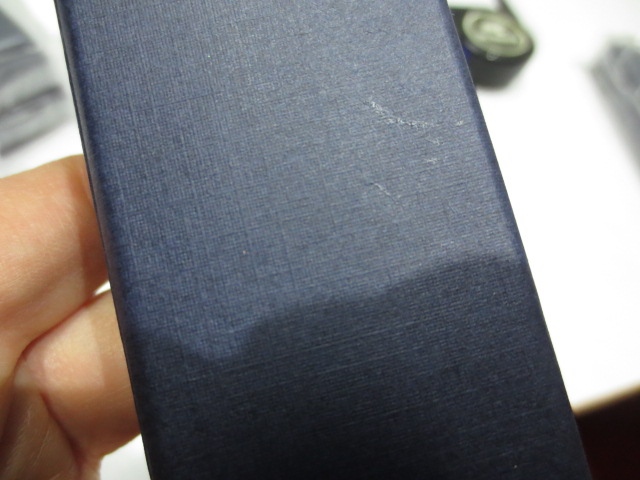 Подарочная коробка для ручек Эврэ, синий (Р)