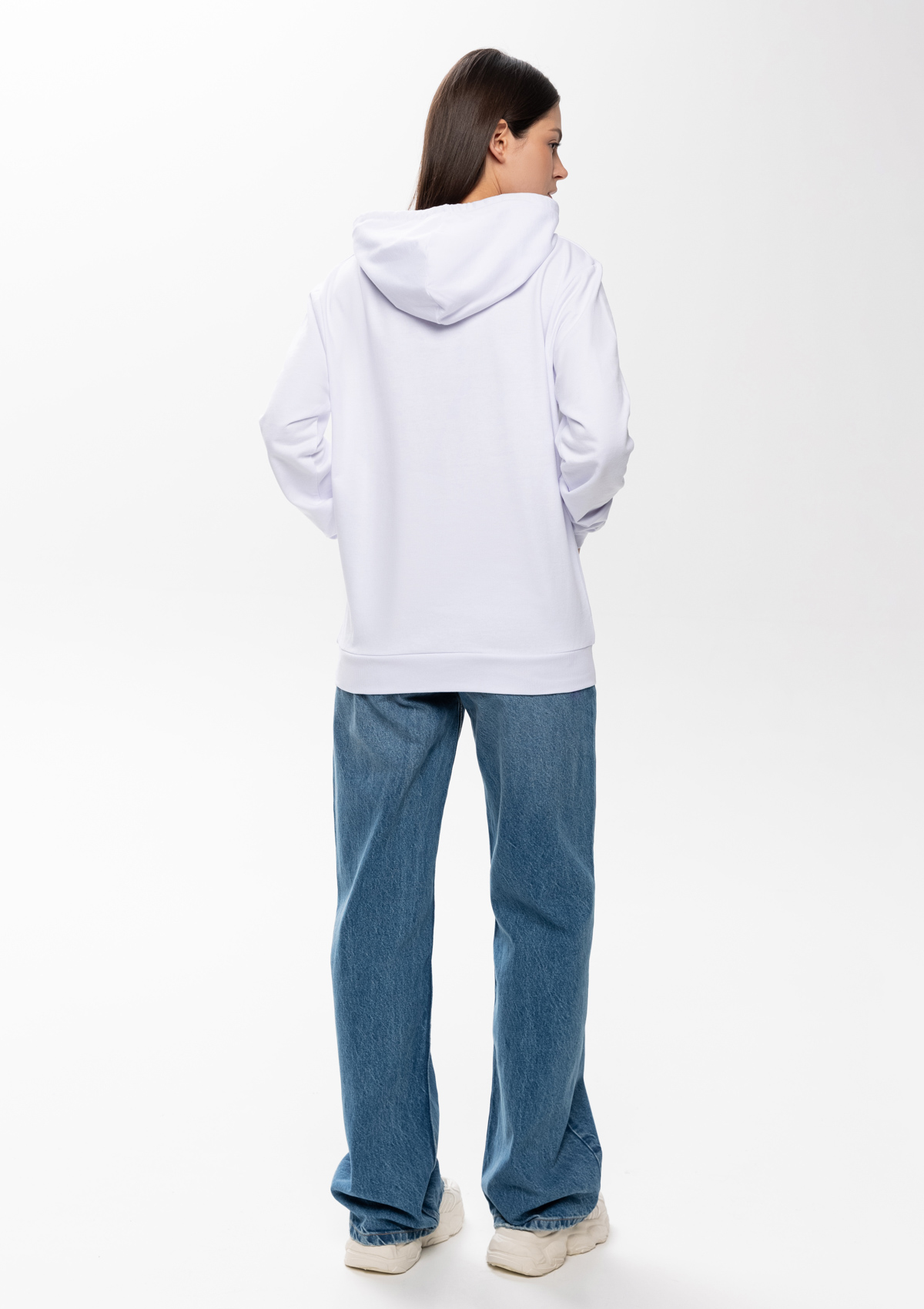 Худи унисекс STAN футер без начёса 260, 23, Белый,  (10/1)  (56/XXXL)