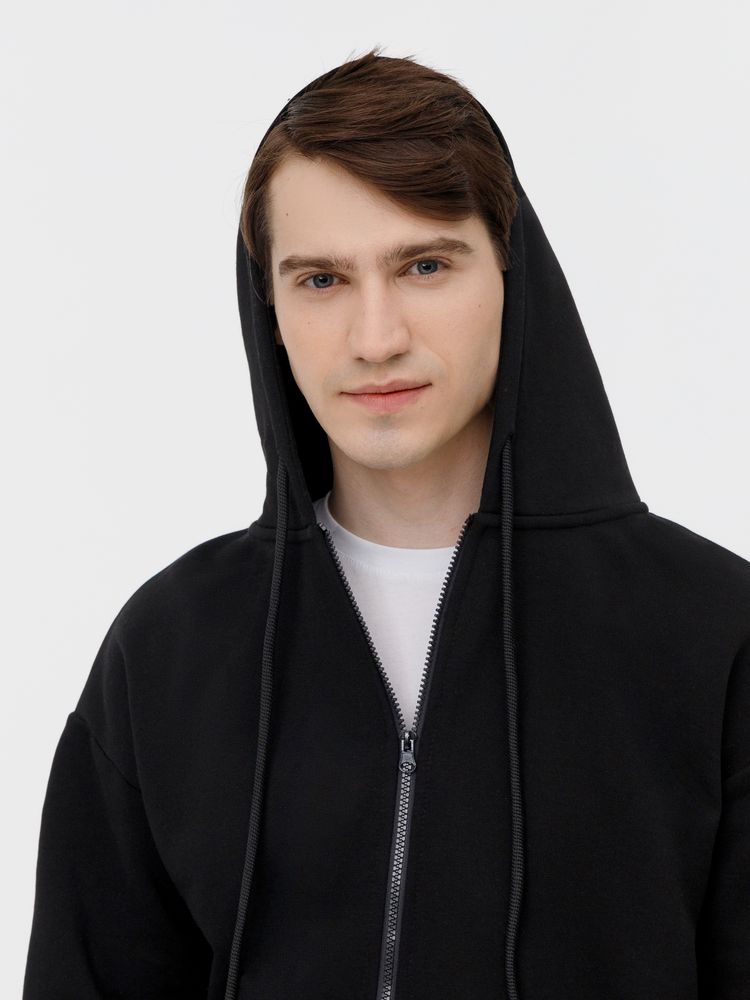 Толстовка унисекс оверсайз на молнии Zippy Terry фото на сайте Print Logo.