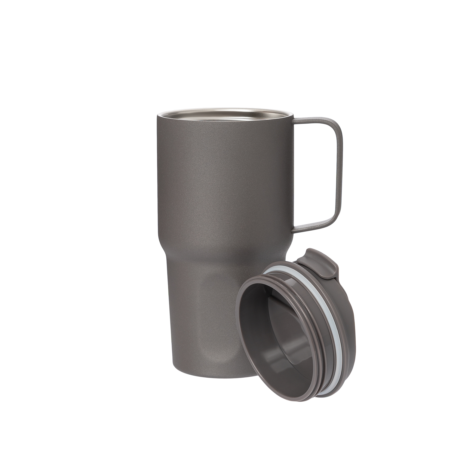 Термокружка вакуумная Aventura, серая