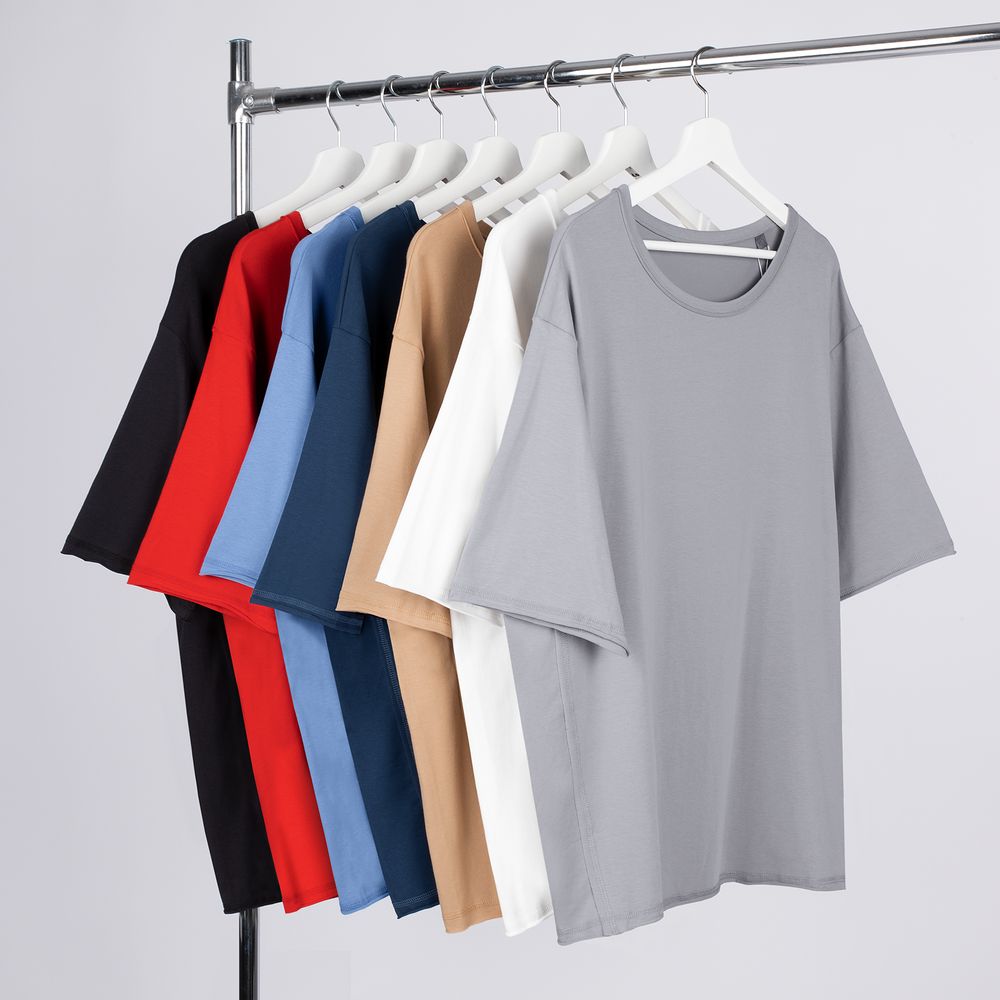 Футболка оверсайз унисекс Vozduh фото на сайте Print Logo.