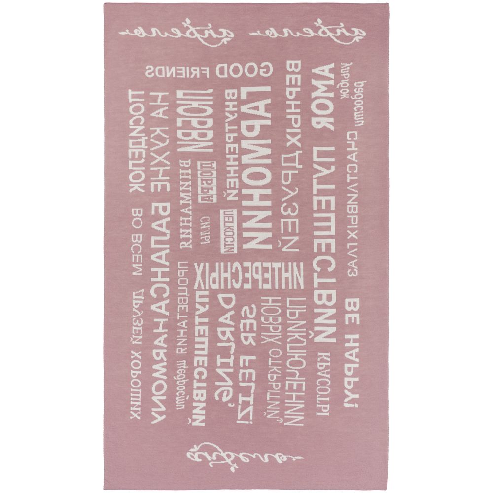 Плед на заказ Tricksy Net Light, XL фото на сайте Print Logo.