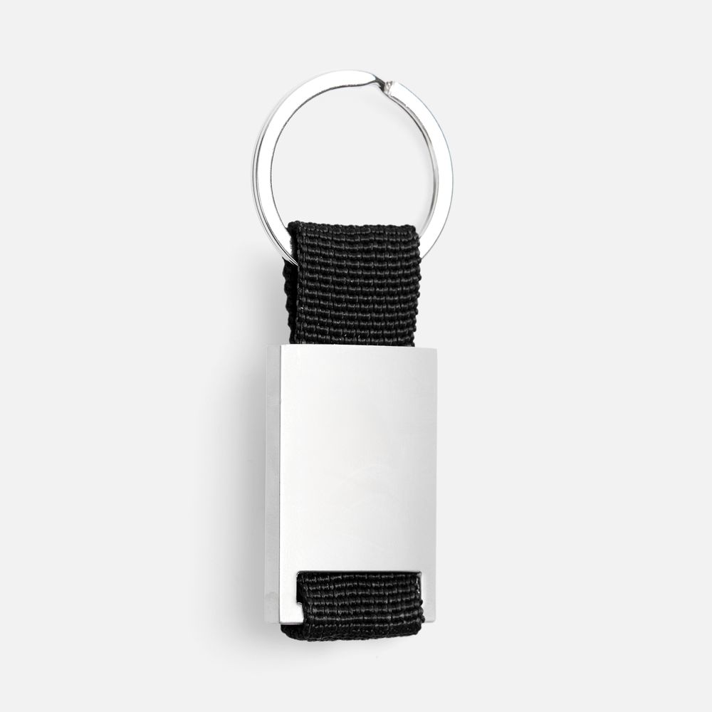 Брелок Inlet с тканевой вставкой с логотипом  | Print Logo