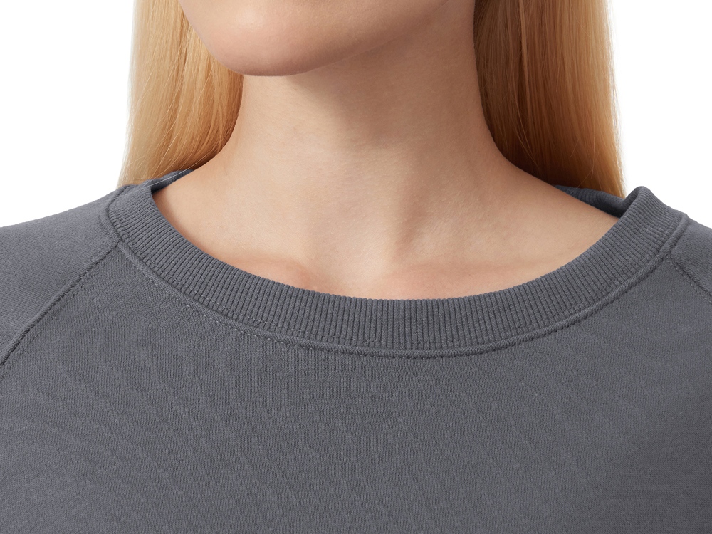 Свитшот оверсайз Paris, унисекс, темно-серый