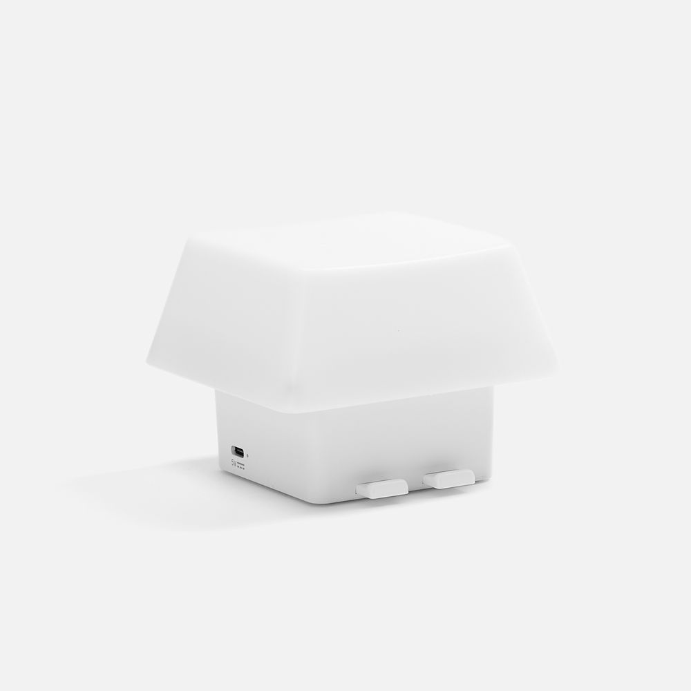 Светильник с подставкой для смартфона Knoppi с логотипом Molti | Print Logo