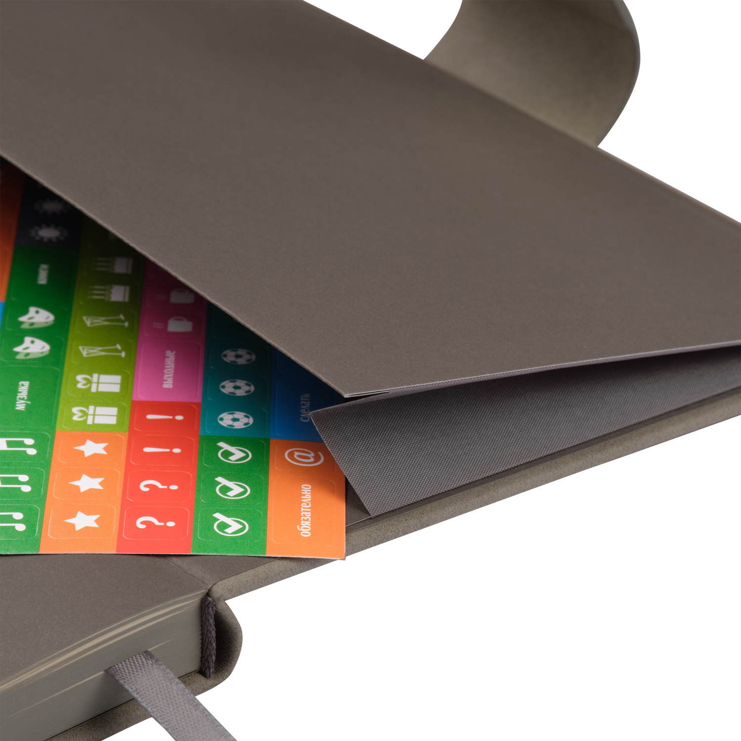 Ежедневник Риц (Ritz) недатированный, черный, твердая обложка фото на сайте Print Logo.