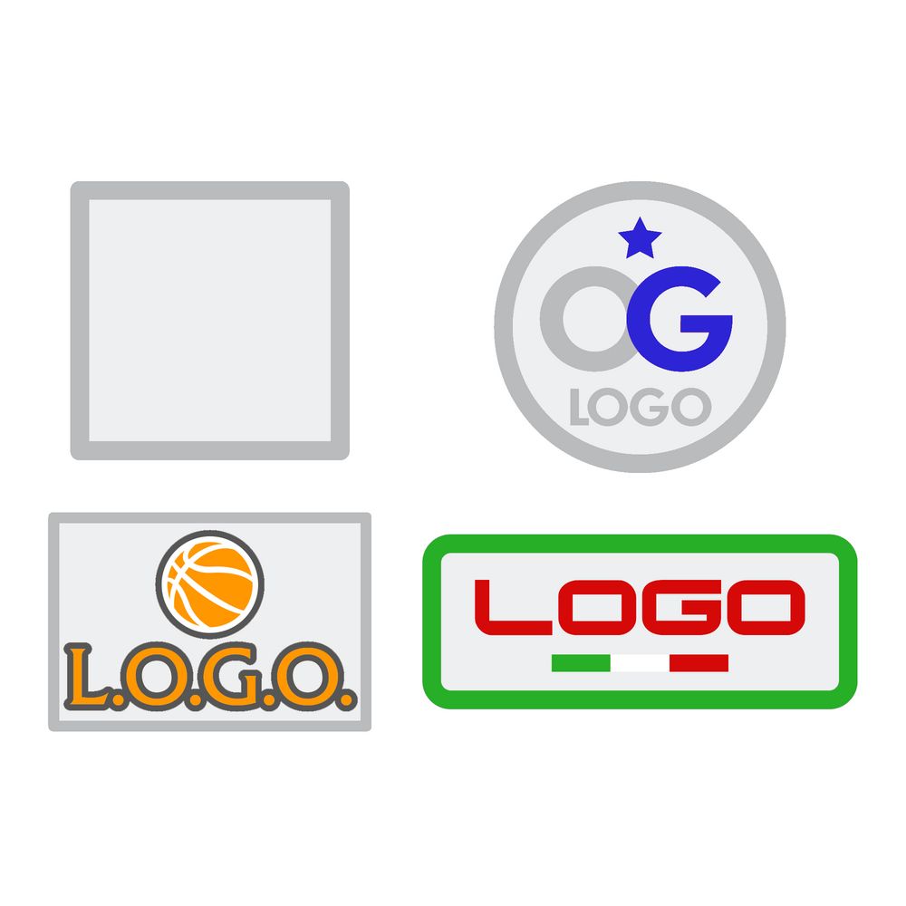 Шеврон из габардина Gabo S с логотипом сделано в России | Print Logo