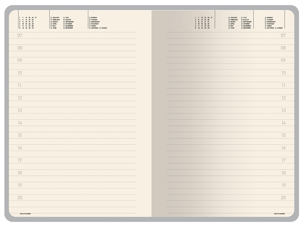 Ежедневник недатированный А5 Megapolis Color Flex New, салатовый