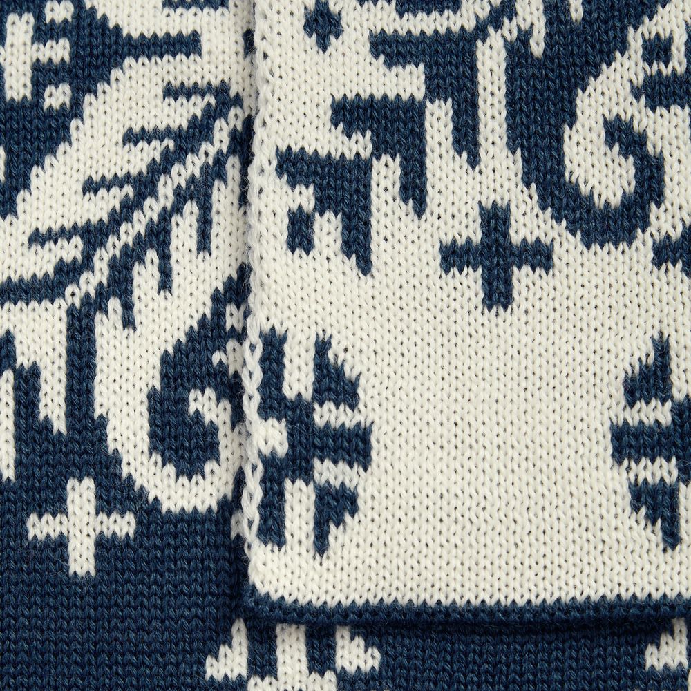 Шарф Wintertude M — пример нанесения логотипа (teplo) | Print Logo