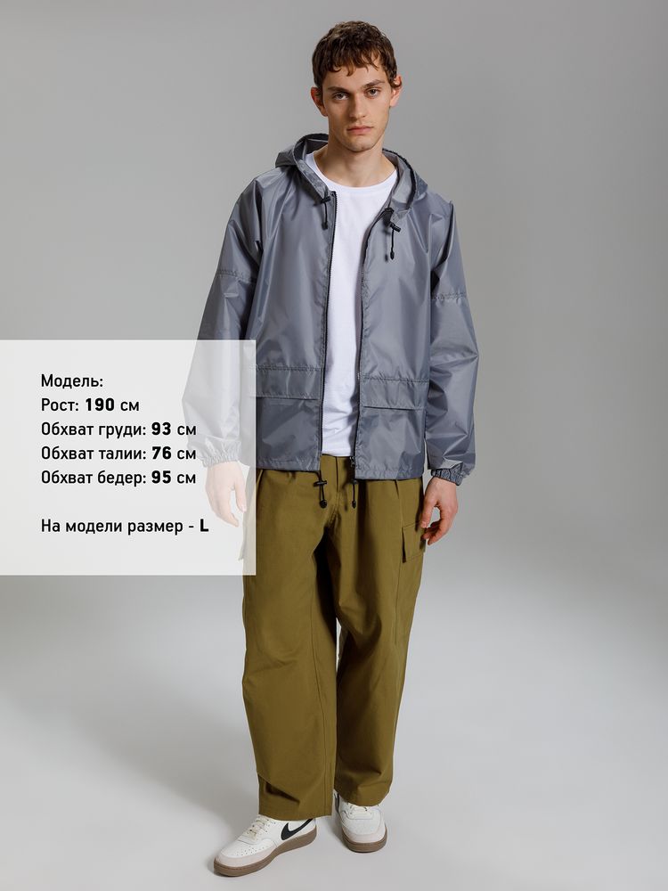 Ветровка Kivach Promo, серый, размер 3XL