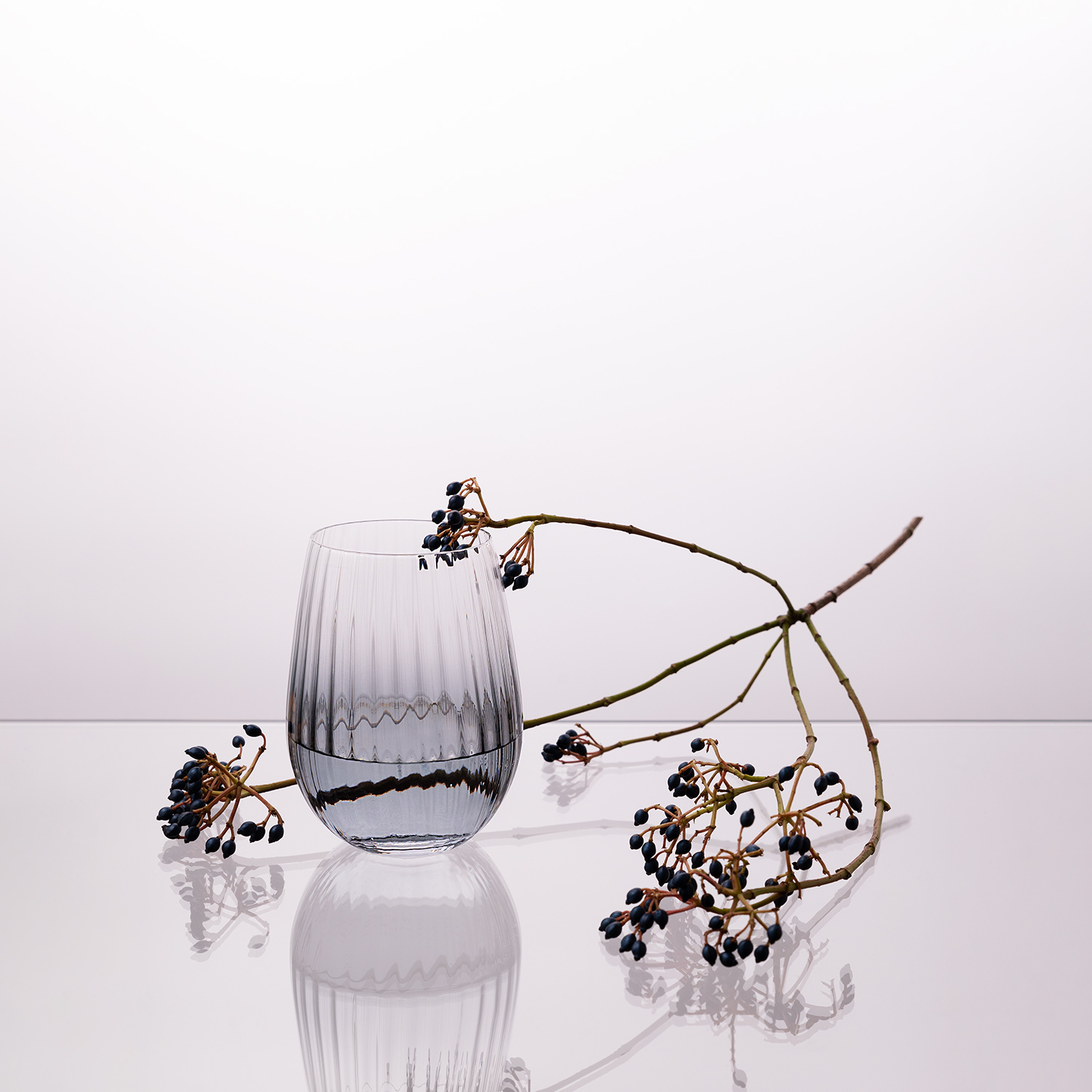 Стакан для воды Мансера (Mancera), градиент серый