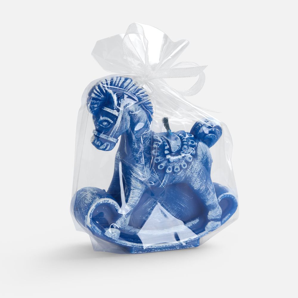 Свеча фигурная «Лошадка-качалка» фото на сайте Print Logo.