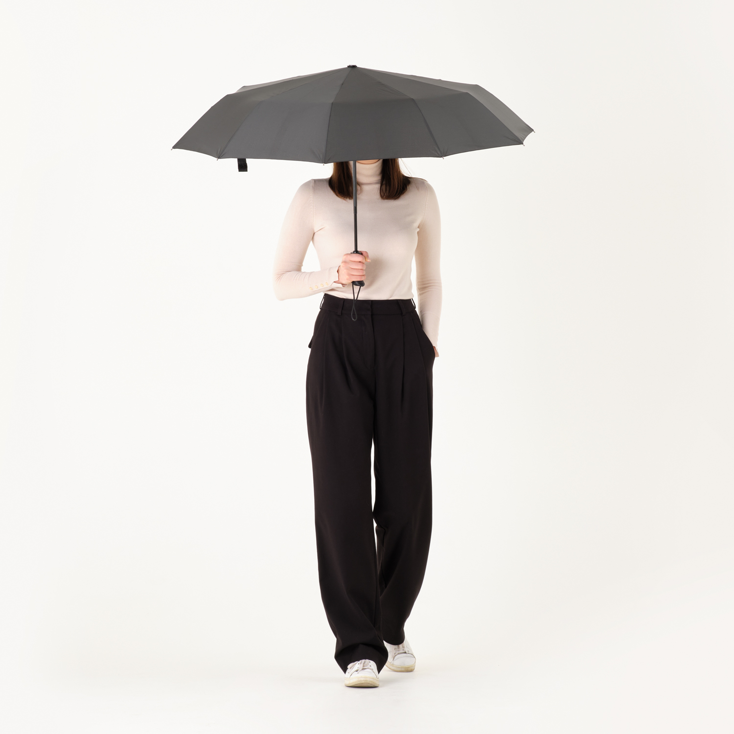 Зонт складной Леванте (Levante), черный