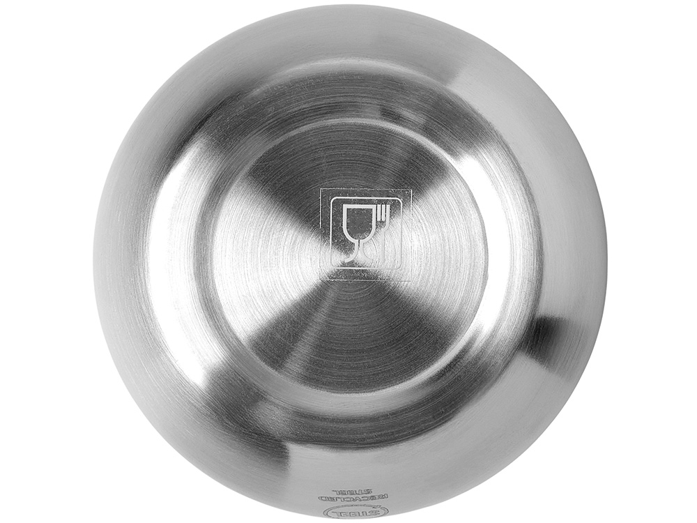 Термокружка LINDE с двойными стенками из переработанного полипропилена, черный