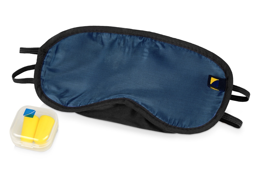 Дорожный набор Comfort Set с логотипом Travel Blue | Print Logo