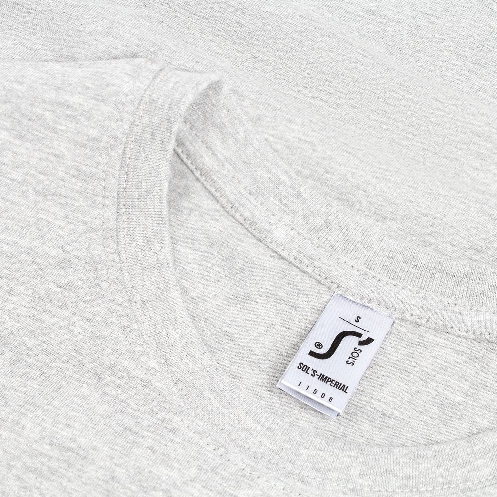 Футболка Imperial 190, светлый меланж, размер XS