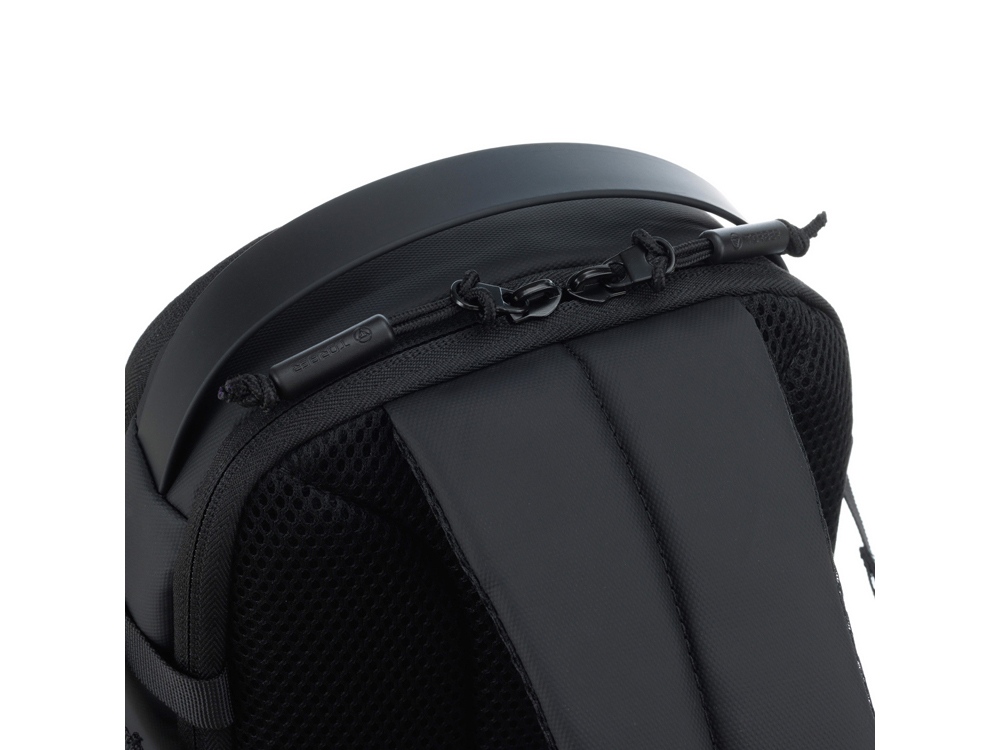 Рюкзак на одно плечо TORBER ЭКСТРИМ, белый/чёрный, 20 х 8 х 31 см, 5л