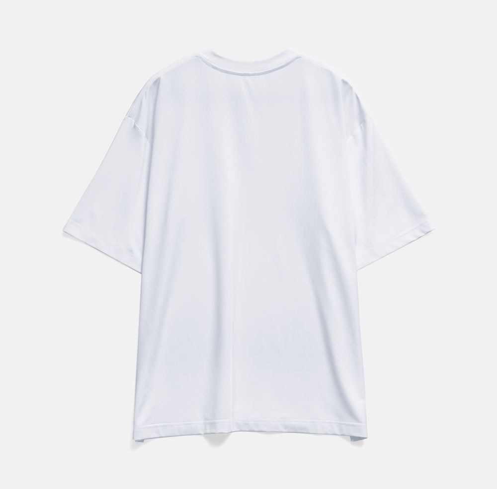 Футболка из бифлекса Morfiss, белая, размер XL/XXL