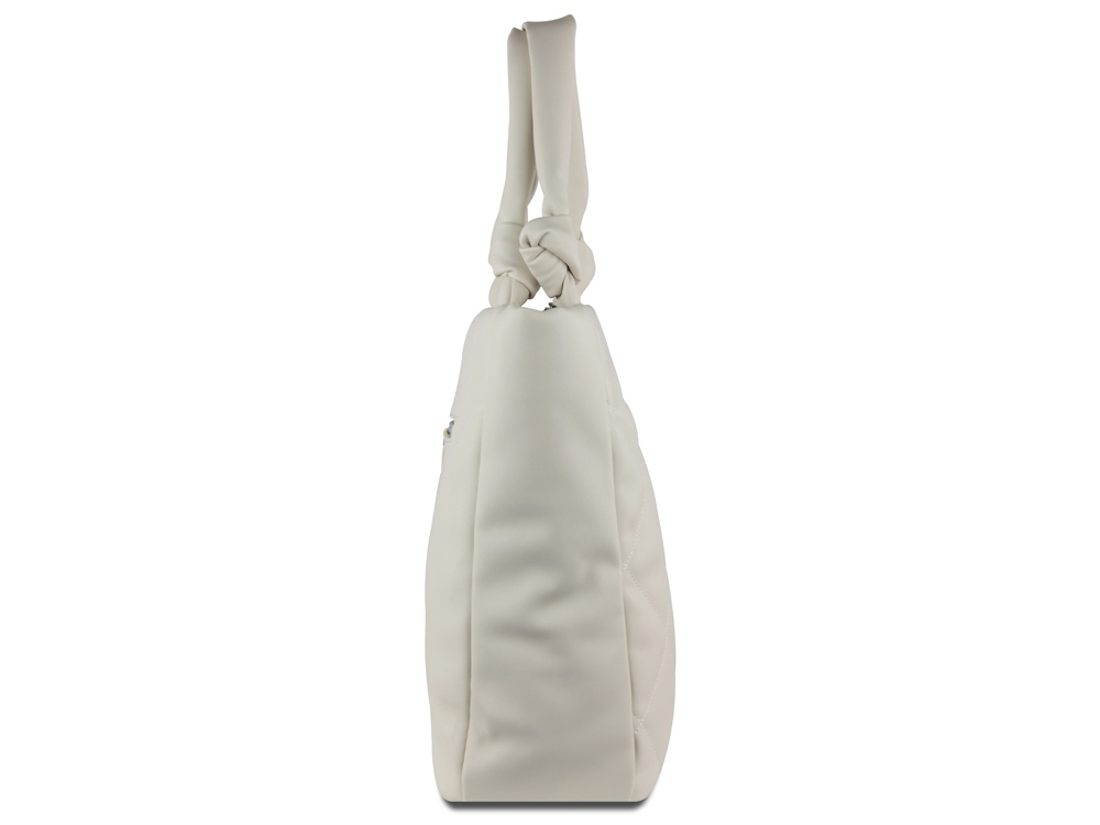 Сумка-шоппер BUGATTI Cara, белая, полиуретан, 43х11х32 см, 10 л