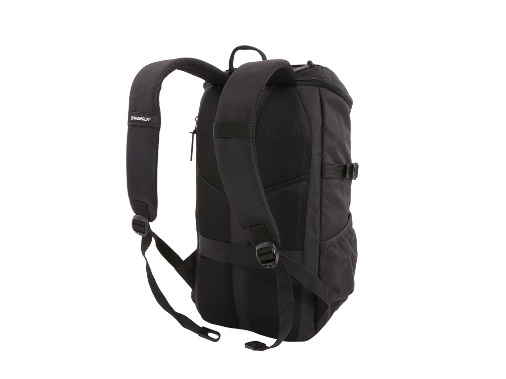 Рюкзак WENGER 15'', чёрный, полиэстер 900D/ М2 добби, 29х15х47 см, 20 л