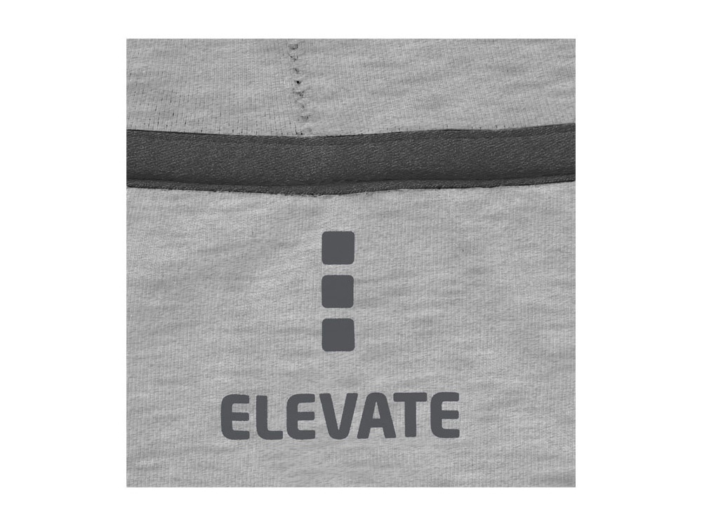 Толстовка Arora детская с капюшоном, серый меланж