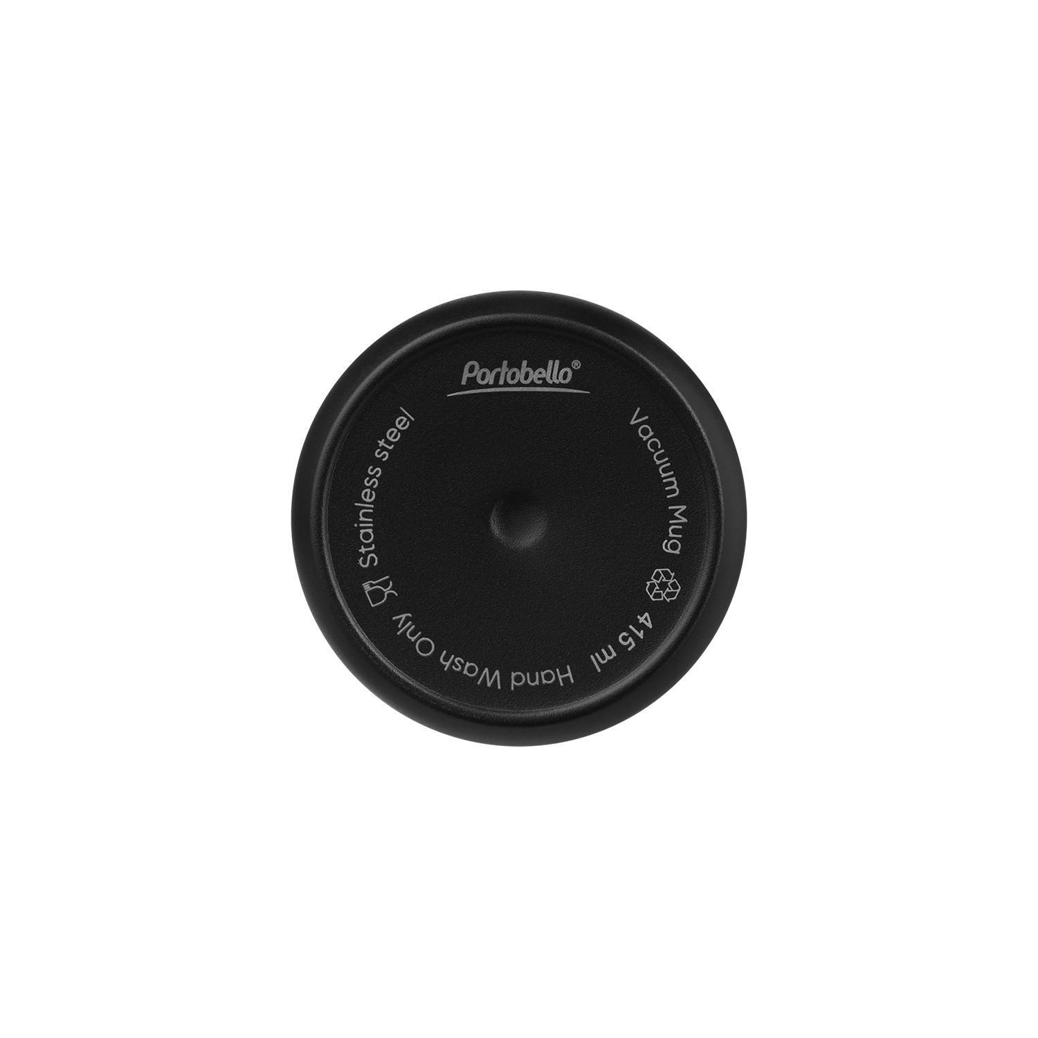 Термокружка вакуумная Толедо (Toledo), черная глянцевая