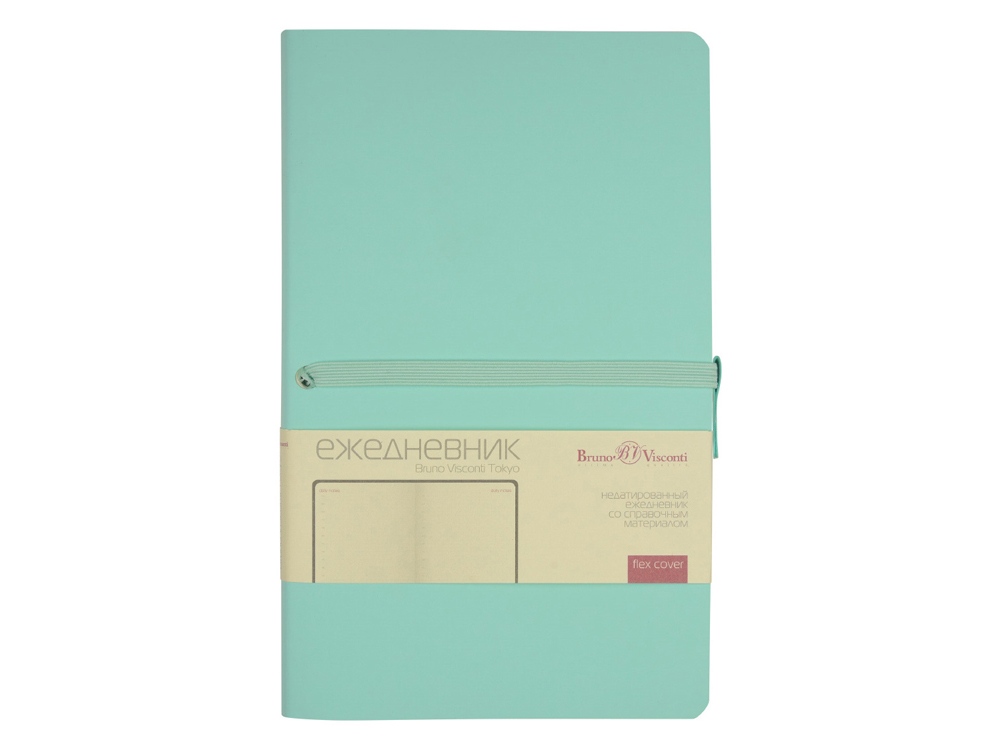 Ежедневник недатированный А5 Tokyo, мятный (Р)
