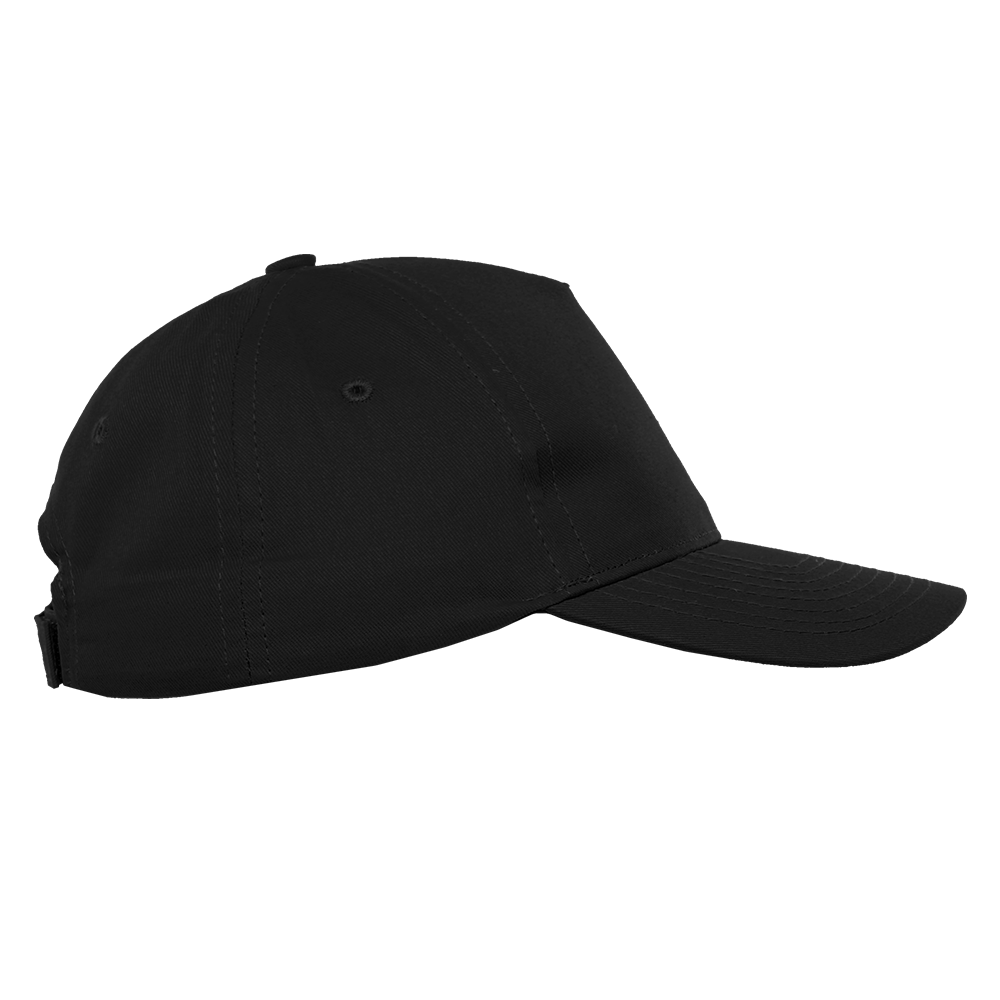 Детская бейсболка STAN 5 клиньев хлопок 150, 10J, Чёрный,  (20)  (52-54/ONE SIZE)