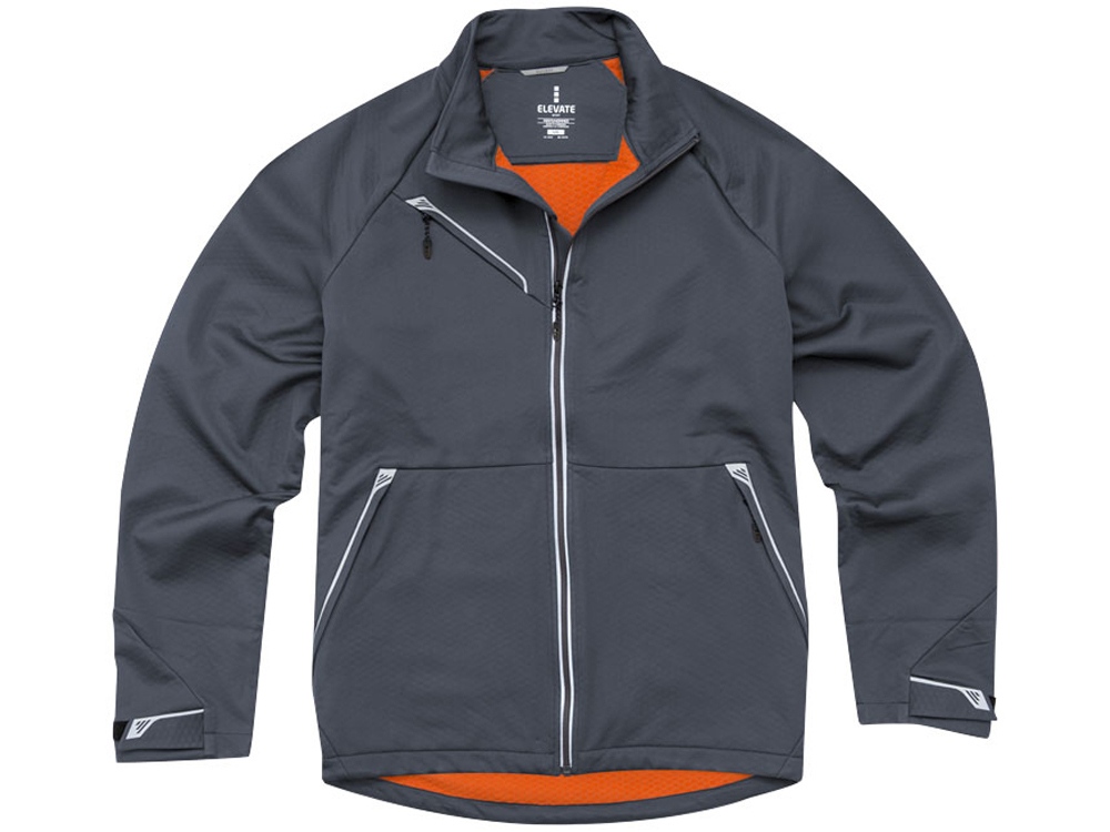 Куртка софтшел Kaputar мужская, темно-серый