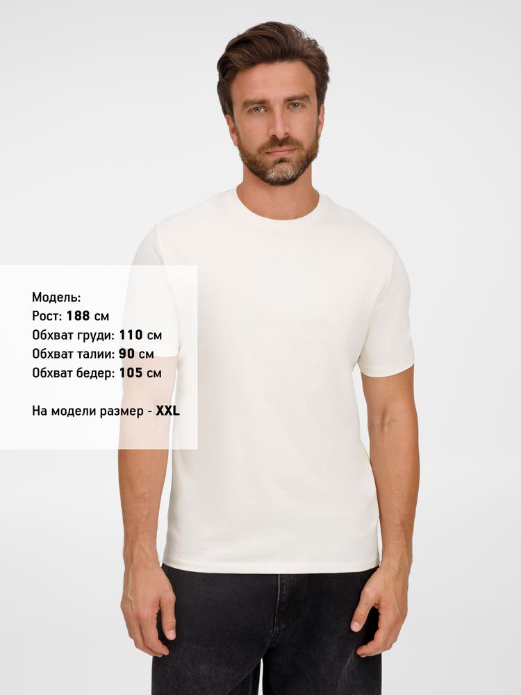 Футболка унисекс Legend, молочно-белая, размер XL