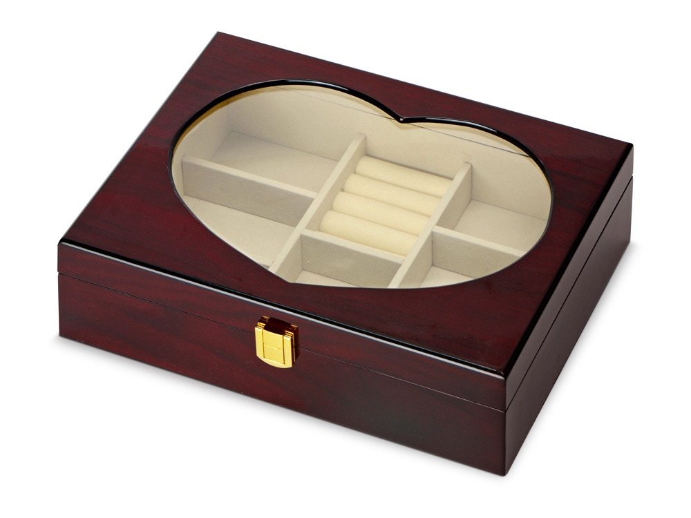 Шкатулка Сердечко с логотипом  | Print Logo