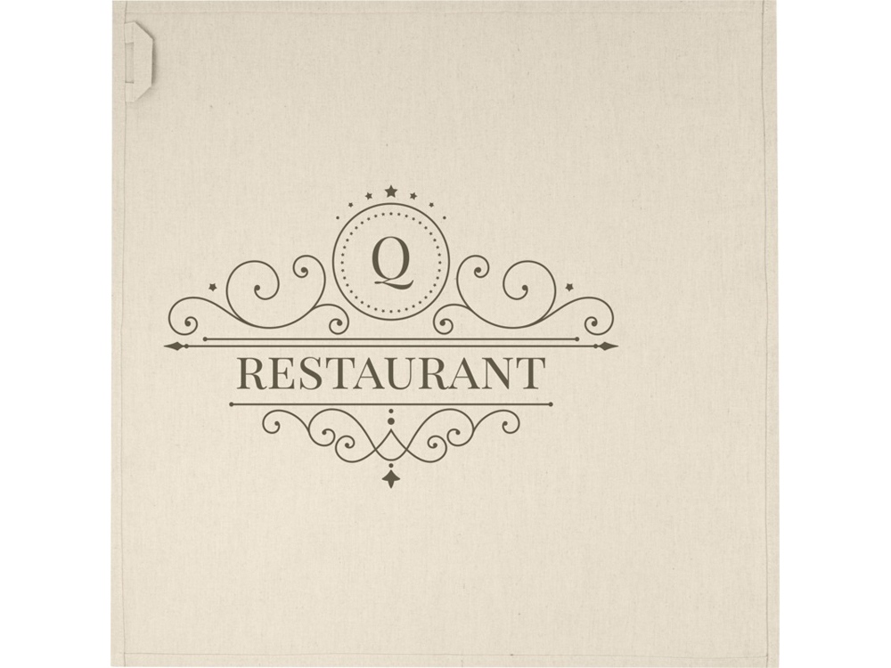 Pheebs Кухонное полотенце из переработанного хлопка/полиэстра плотностью 200 г/м2, серый яркий