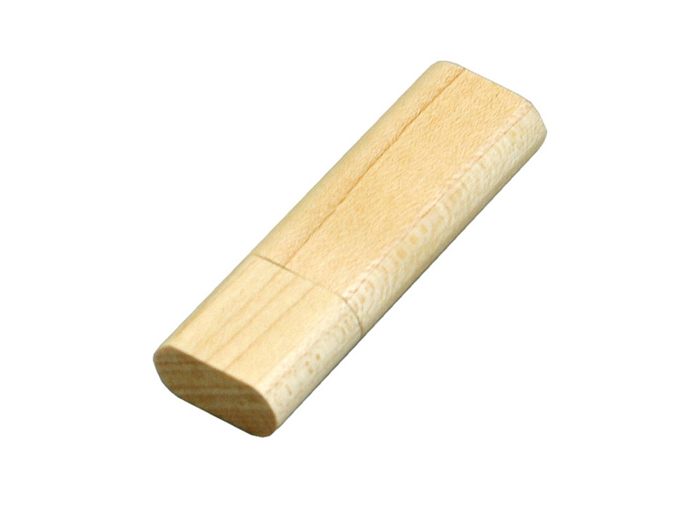 USB 2.0- флешка на 32 Гб эргономичной прямоугольной формы с округленными краями с логотипом  | Print Logo