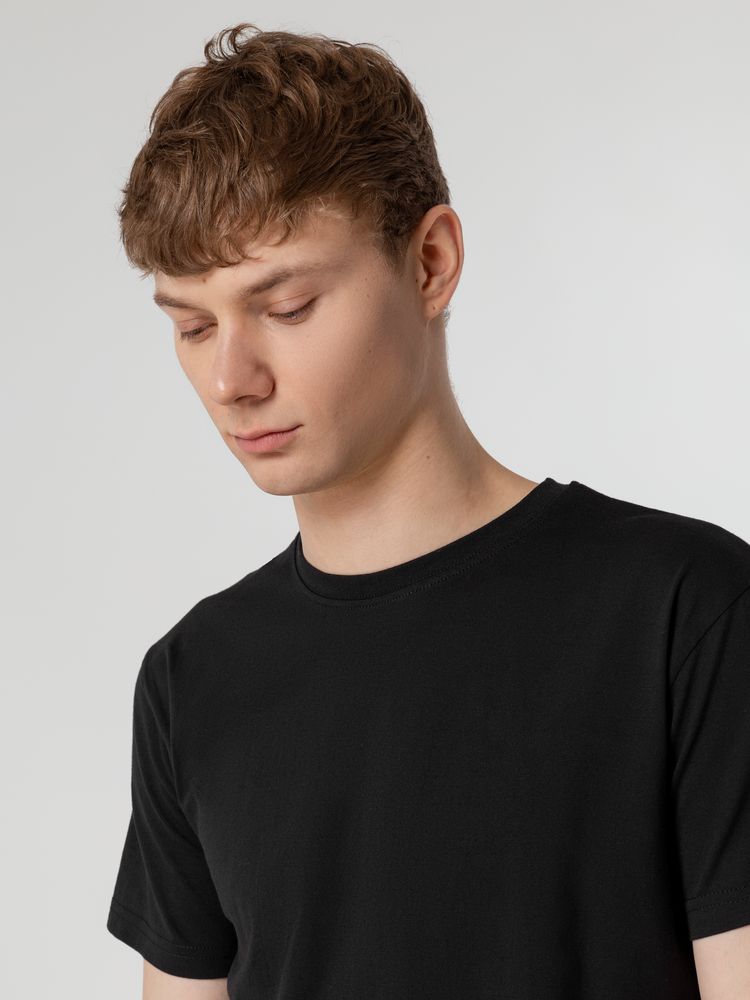 Футболка унисекс T-Bolka 160, черная, размер 4XL