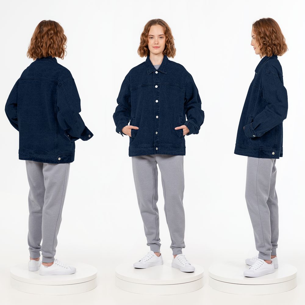 Куртка джинсовая O1 фото на сайте Print Logo.