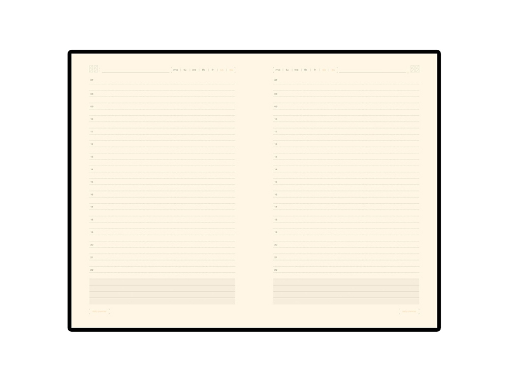 Ежедневник А5 недатированный Zenith , бордовый