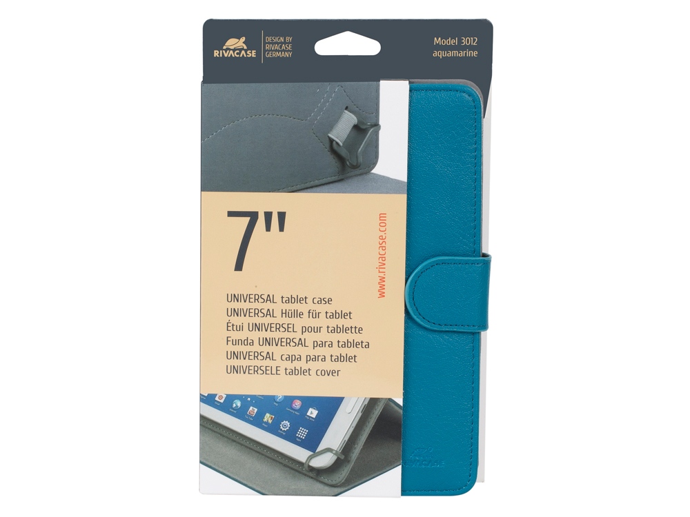 Чехол универсальный для планшета 7 3012, аквамарин